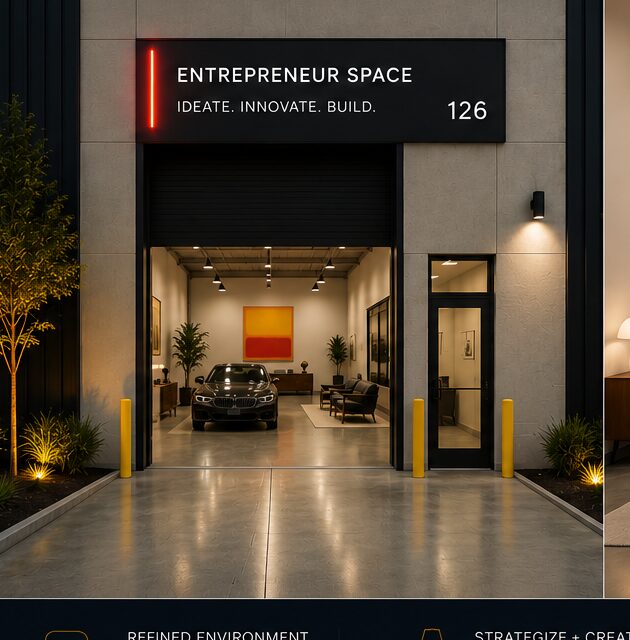 Entrepreneur Space concept spec sheet